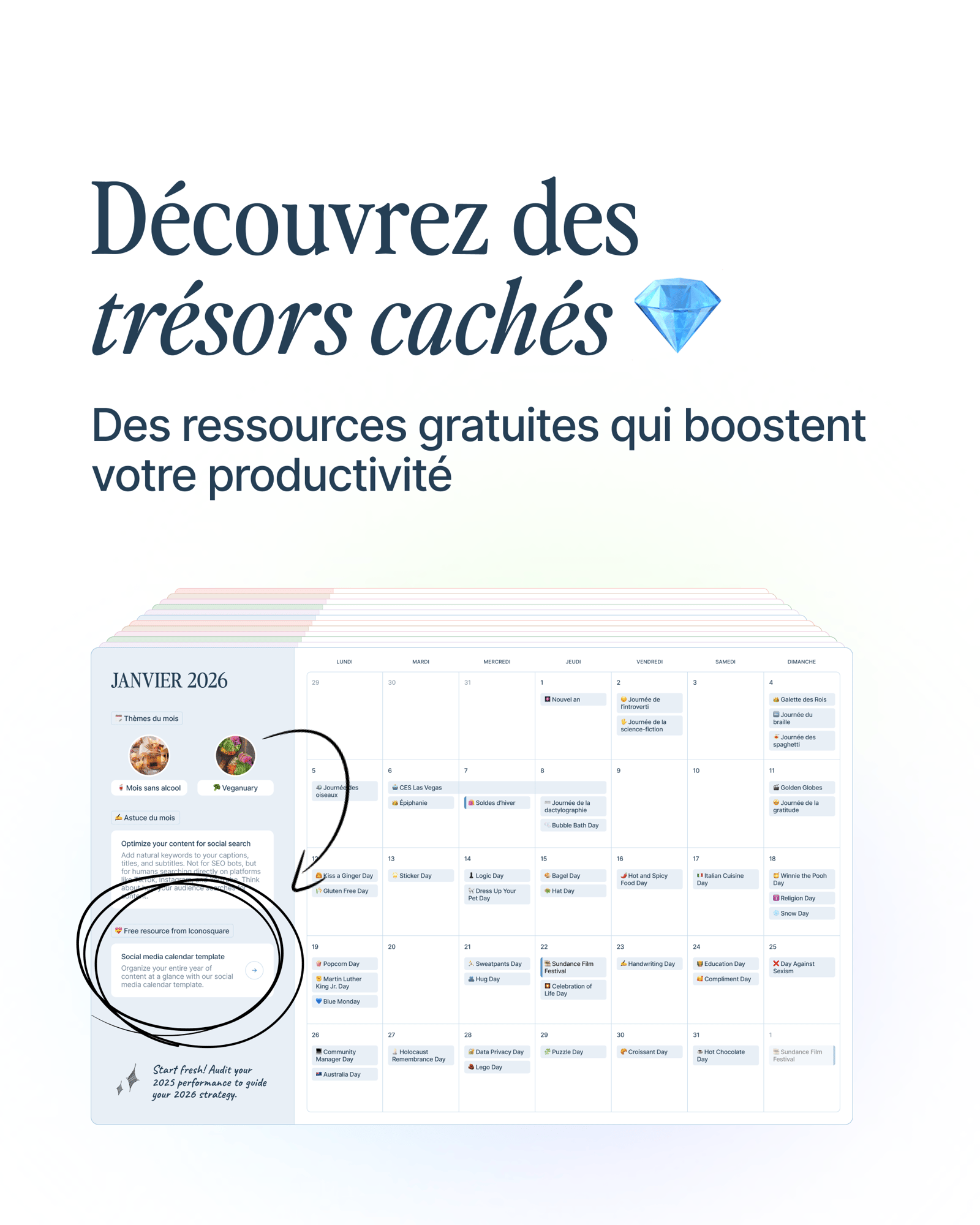 Profitez de ressources social media gratuites